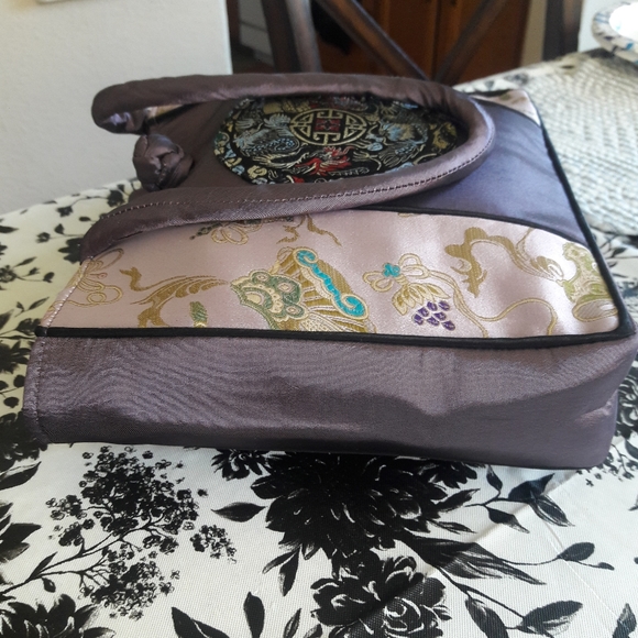 Purple Asian Inspired Purse - Picture 4 of 7